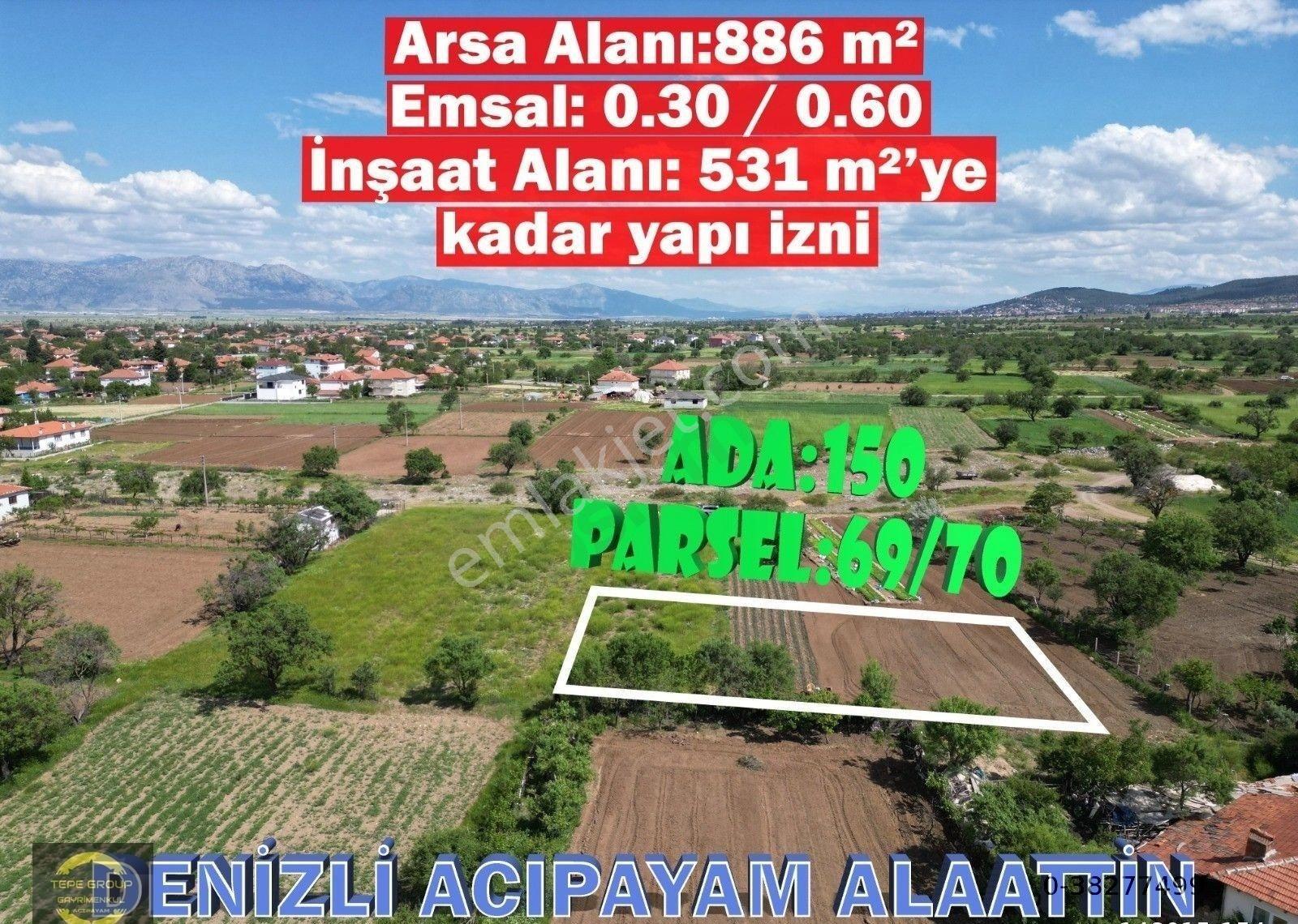 Denizli Acıpayam Alaattin Mahallesinde Satılık İmarlı Arsa - Görsel 6