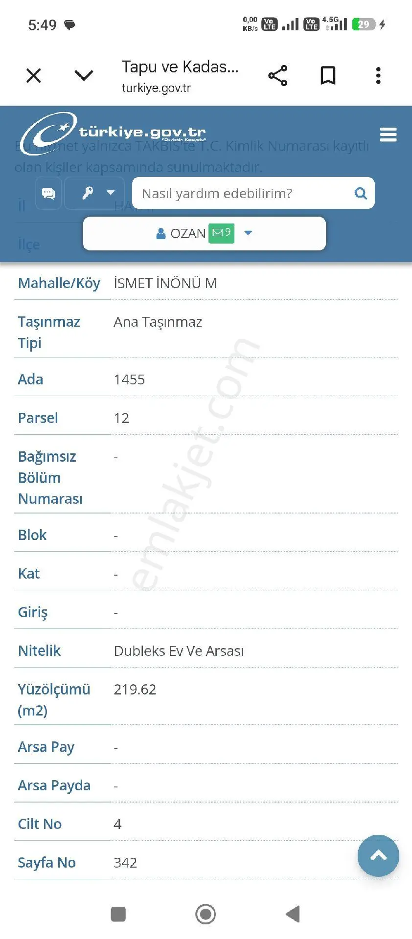 Adakent Sitesinde Satılık Shbndn Villa