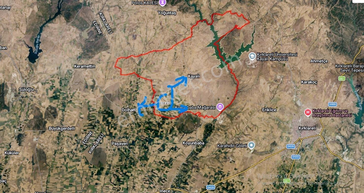 Merkezde Her Projeye Uygun Suyu Olan Harika Tek Tapu 21.410 M2