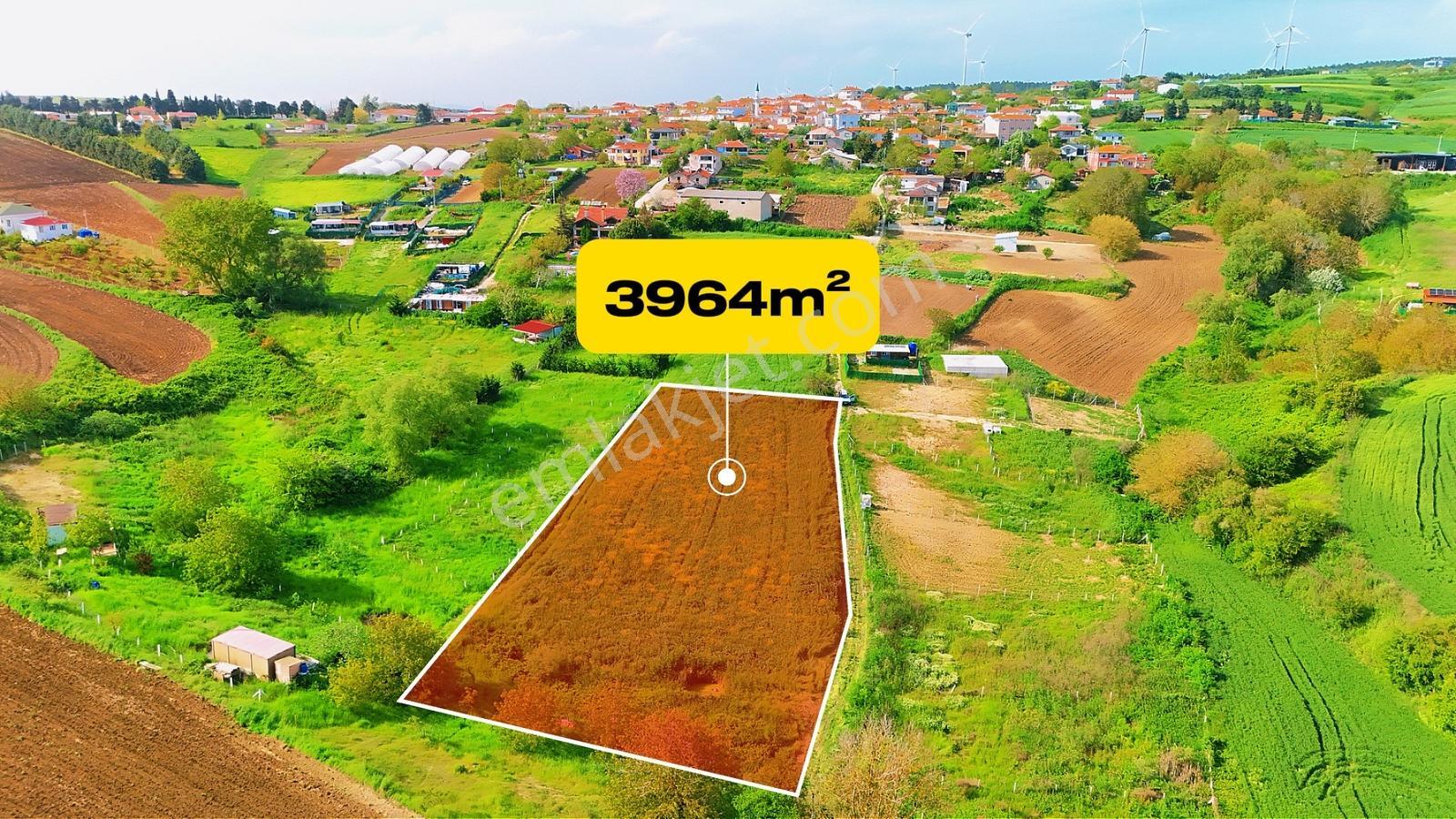 Yuşa'dan Çatalca Elbasan'da 3964m2 Müstakil Köy Kenarında