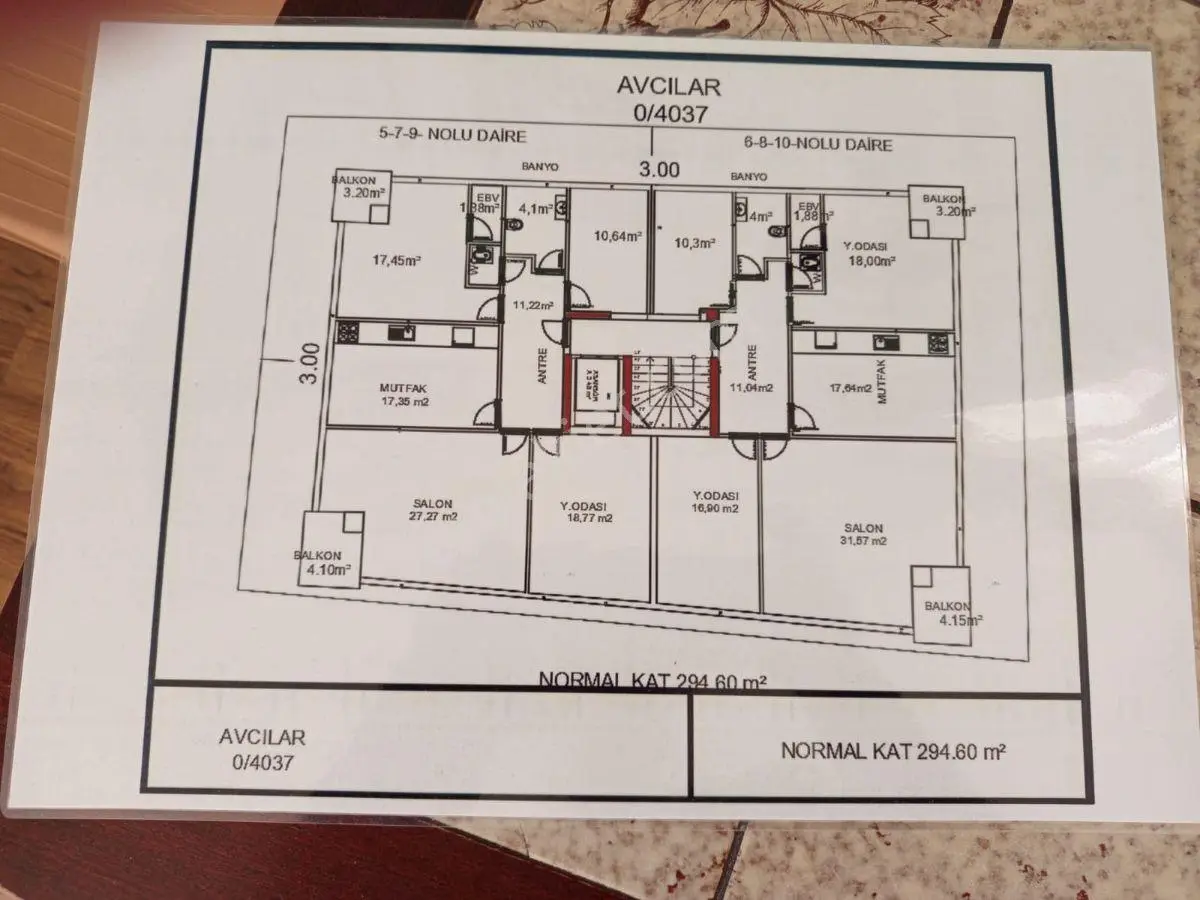 Avcılar Reşitpaşa Cadde Üstü Yarısı Bizden Kentsel Proje Kapsamında 383m2 Arsada 3+1 123m2 Daire - Görsel 2