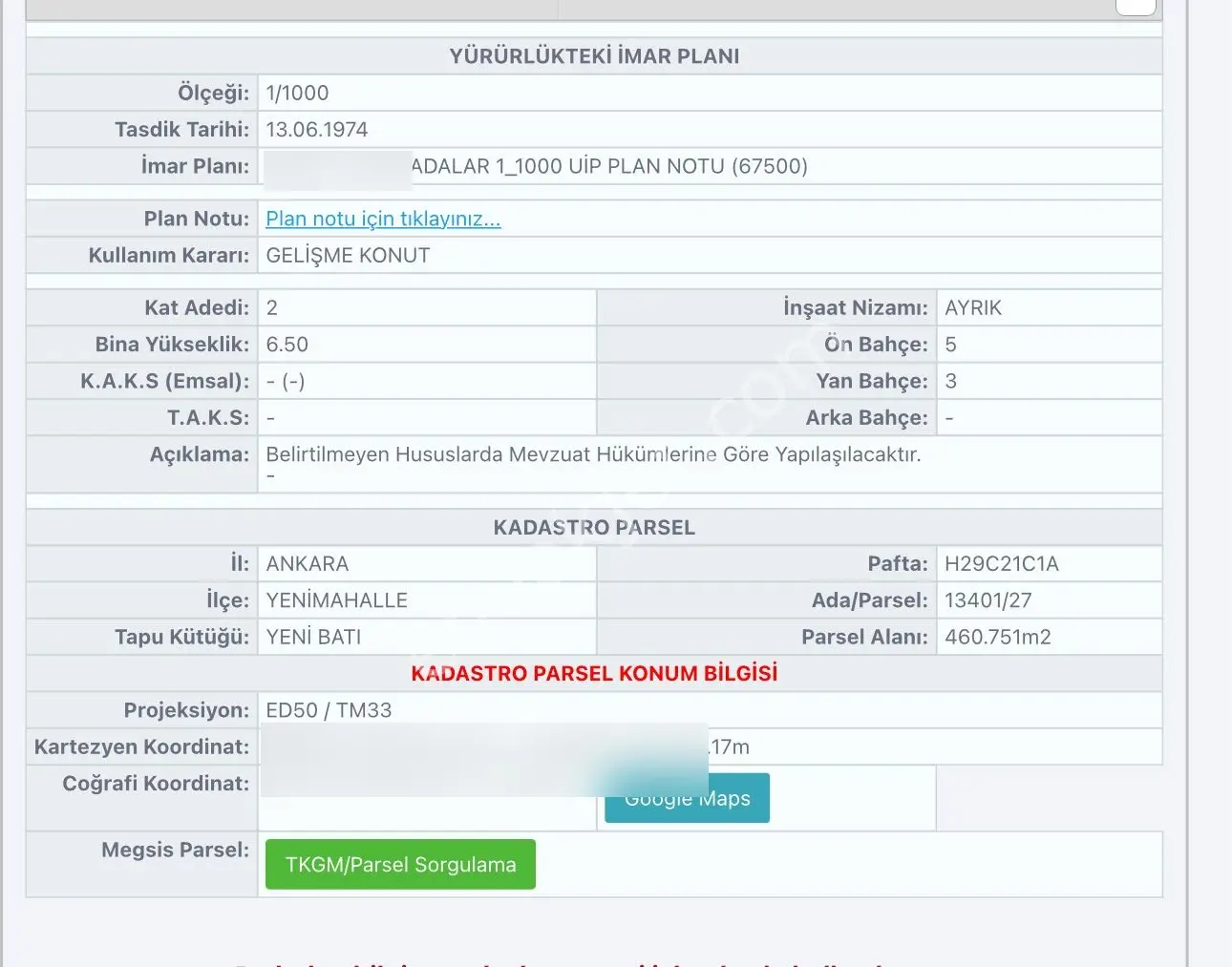 Polat Emlak'tan Tek Tapu / 467 M² Satılık Konut İmarlı Arsa - Görsel 12