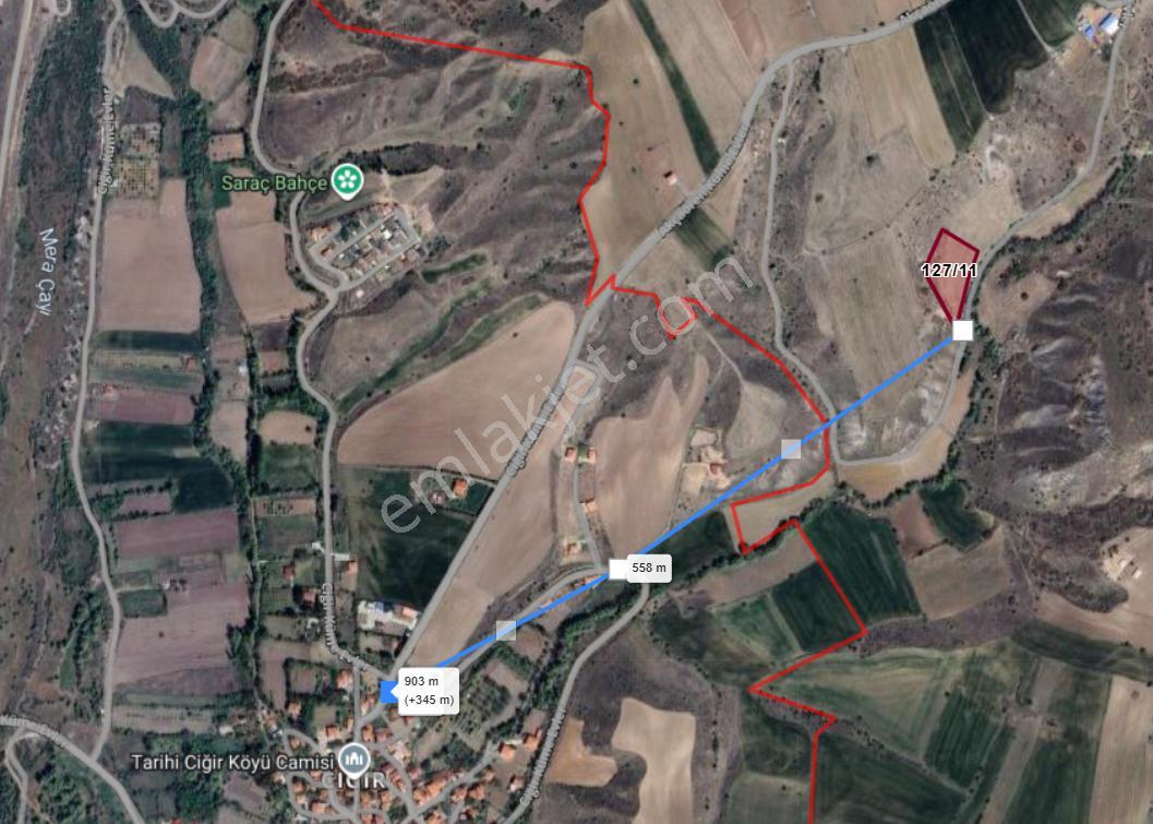 Sahibinden Kazan Akçaören'de Yola Cepheli, Su Yanında 5.000 M² Tek Tapu - Görsel 5