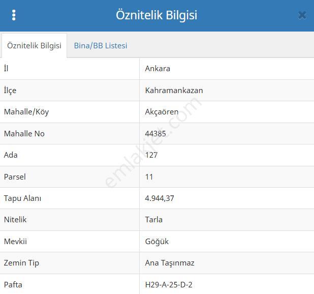Sahibinden Kazan Akçaören'de Yola Cepheli, Su Yanında 5.000 M² Tek Tapu - Görsel 4