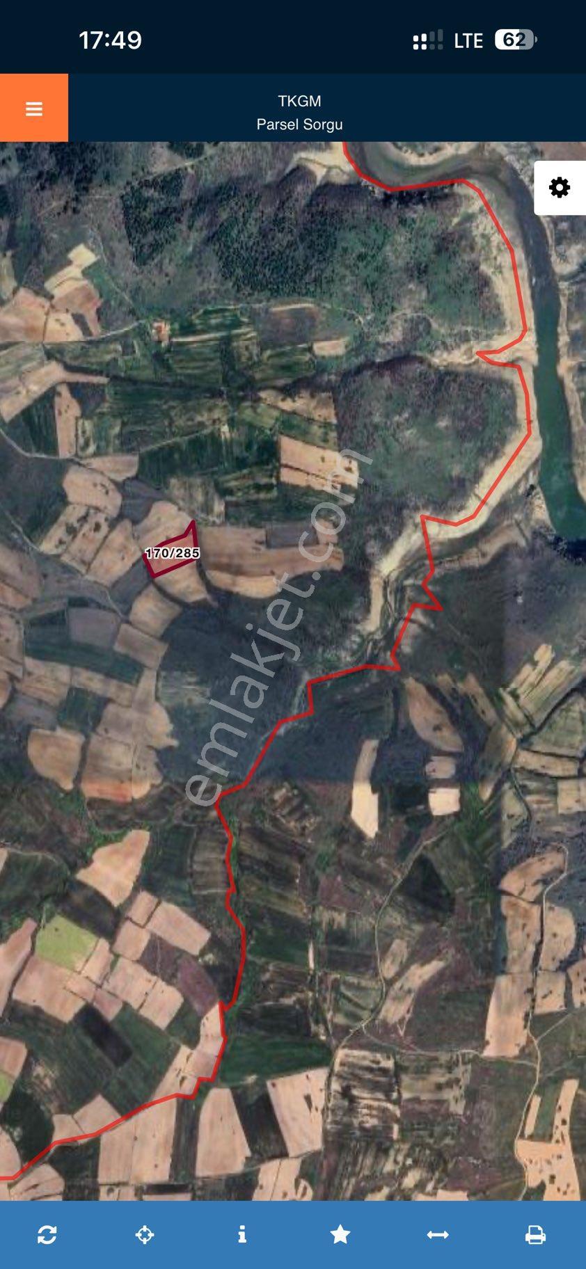 Satılık 9.271m2 Tarla Araç Takası Olur