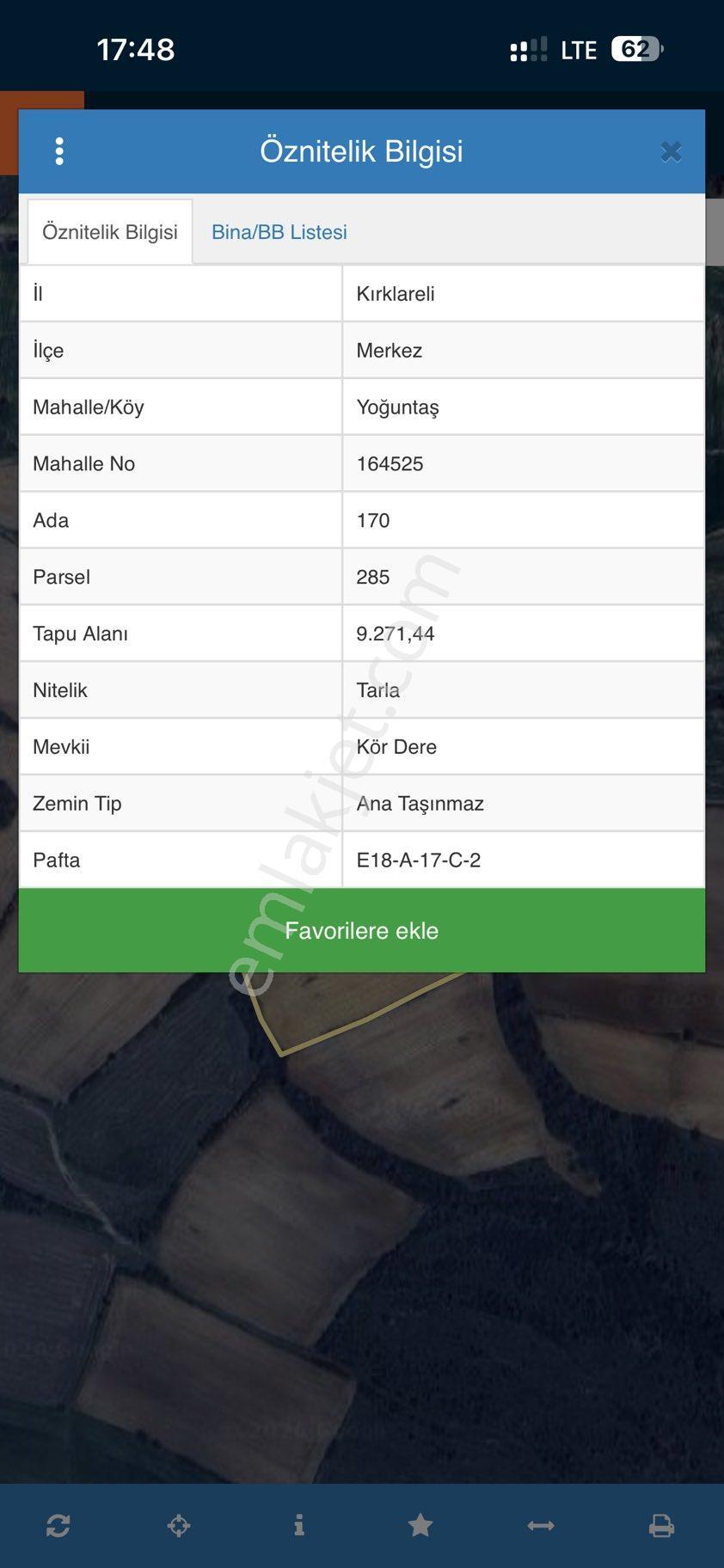 Satılık 9.271m2 Tarla Araç Takası Olur - Görsel 2