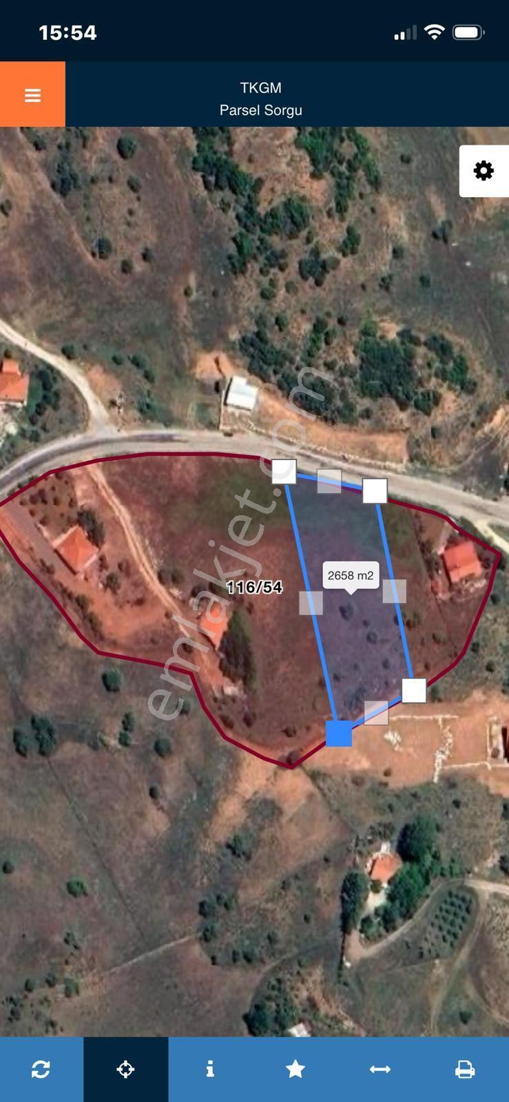 Seydikemer Yayla Patlangıç Kavaklıdere Mevki Satılık.2.658 Tarla - Görsel 6