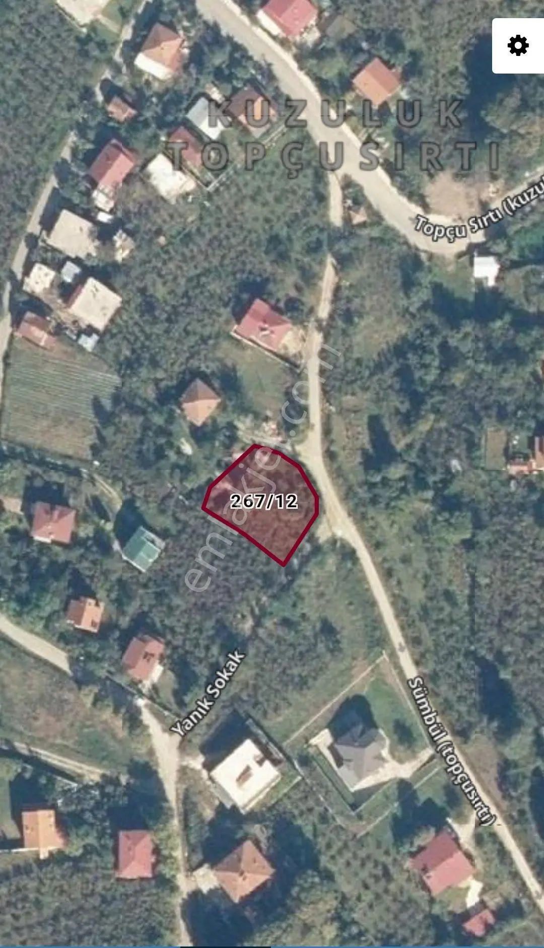 Kuzuluk Topçusırtı'nda 853m² İmarlı Arsa - Görsel 4
