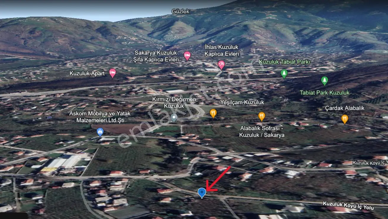 Kuzuluk Topçusırtı'nda 853m² İmarlı Arsa - Görsel 3