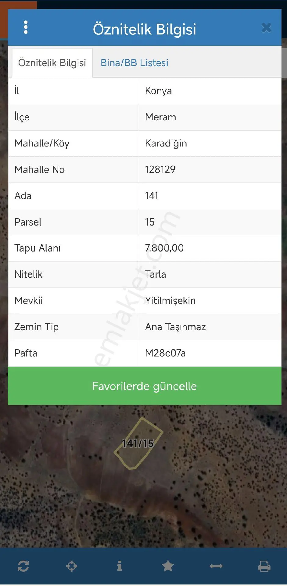 Sahibinden Karadiğinde Satılık 7800m² Tarla, Konya 20km!
