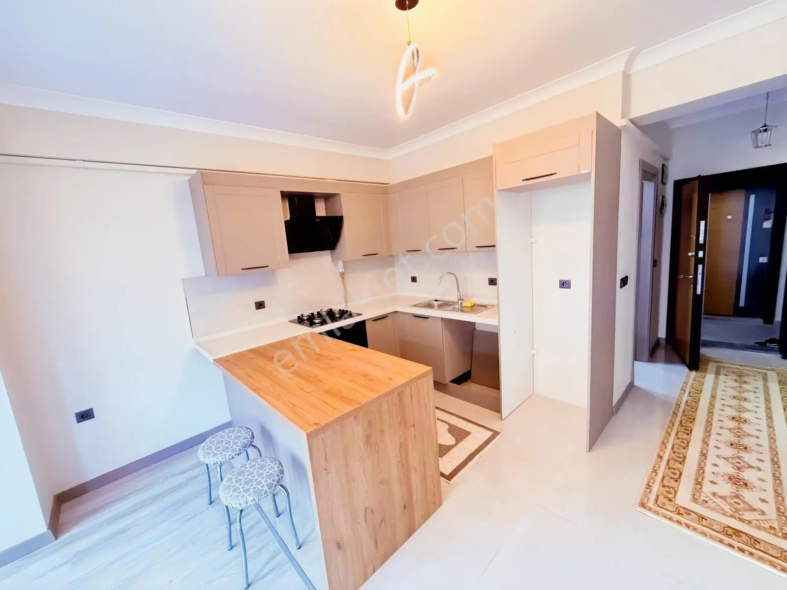 Burcu'dan Caddeport'ta Lüks Arakat Sıfır 1+1 Kiralık Daire - Görsel 5