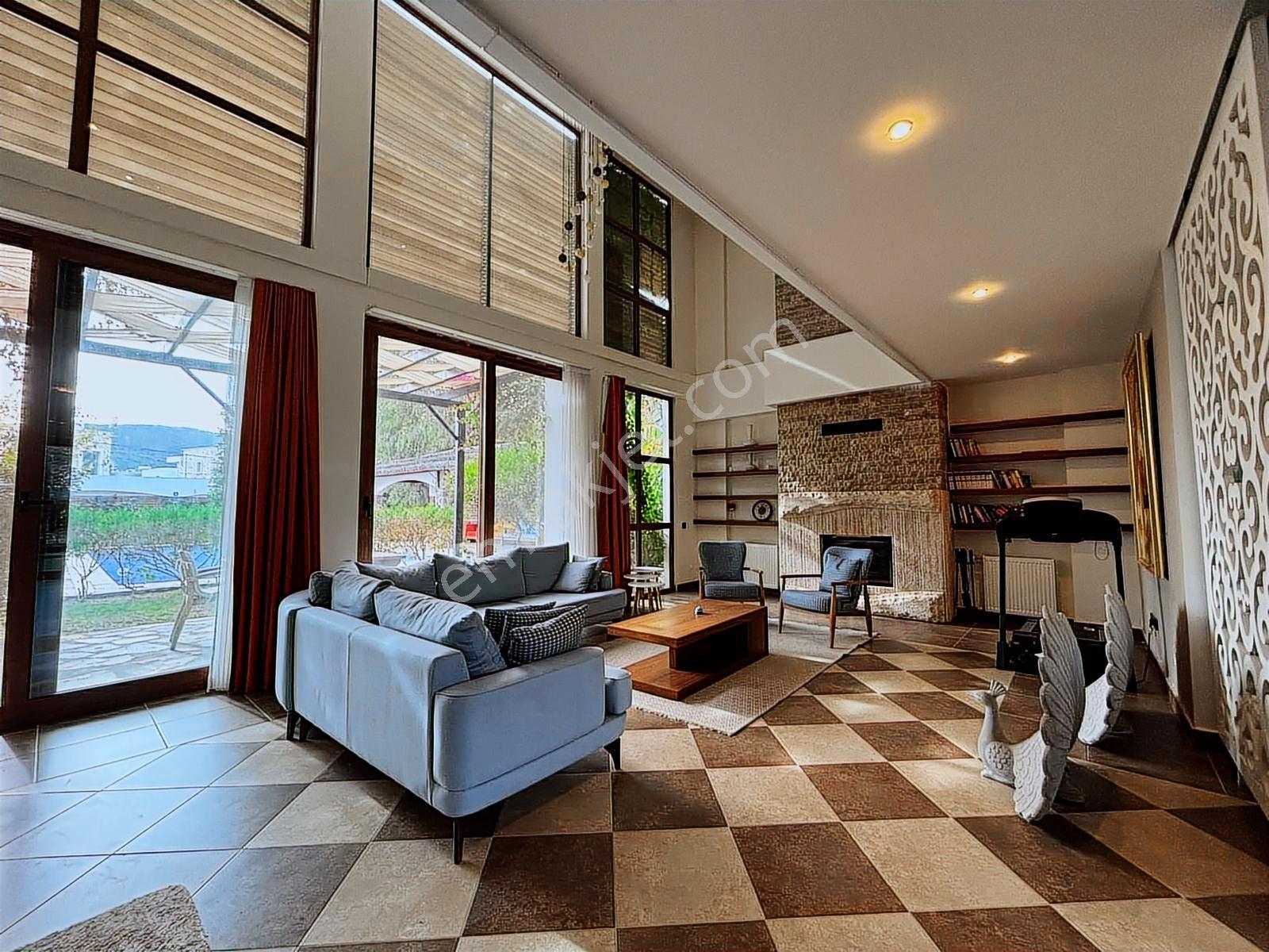 Torba'da Sezonluk Kiralık Havuzlu Ve Müştemilatlı Müstakil Villa - Görsel 15