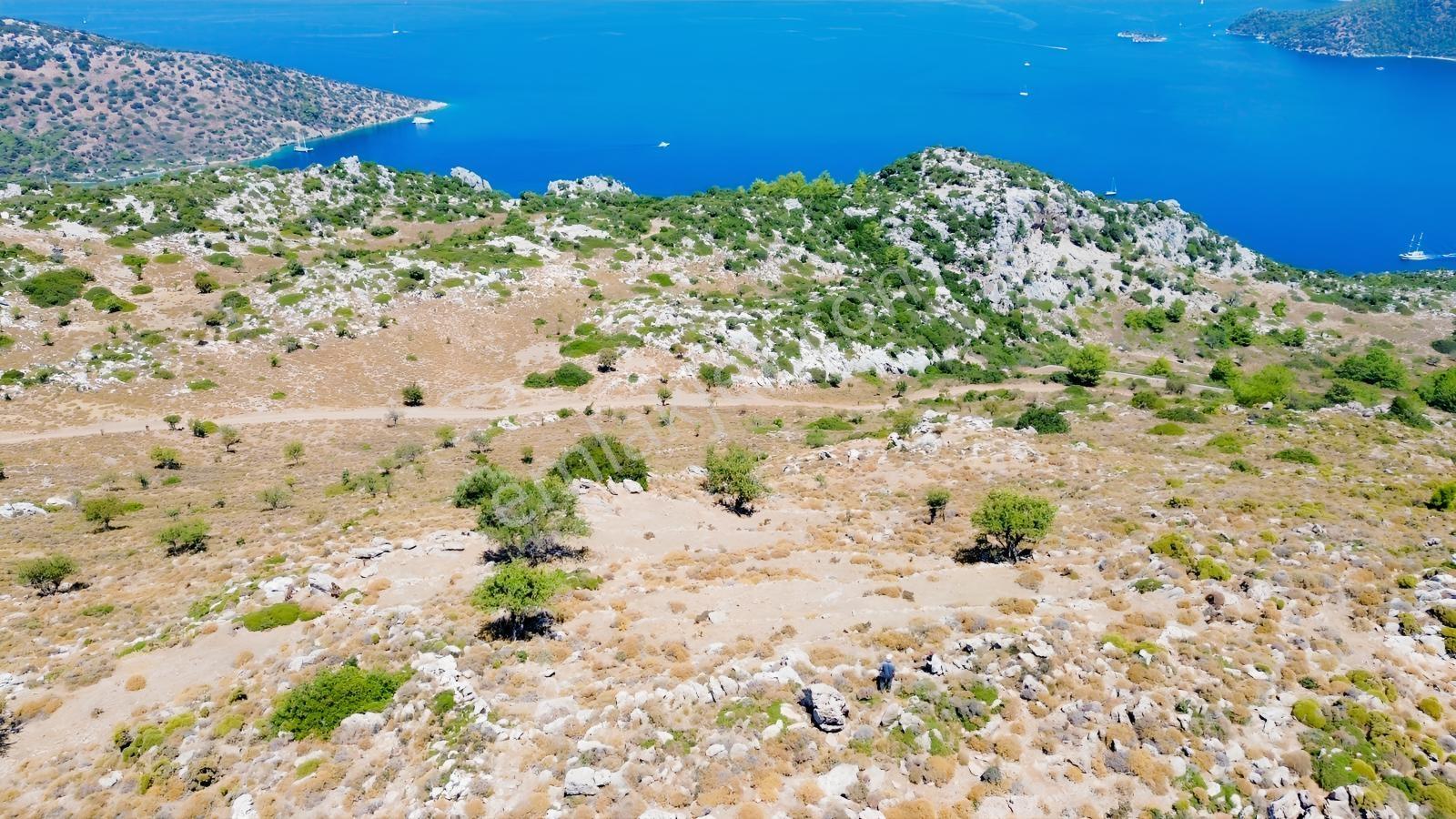 Selimiye Körfezine Hakim,panoramik Deniz Manzaralı Özel Arazi - Görsel 3