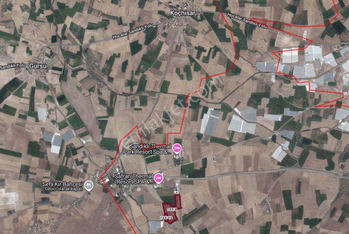 Sandıklı, Hüdai Kaplıcalarında 94.000 M2 Jeotermal Turizm Arsası - Görsel 2