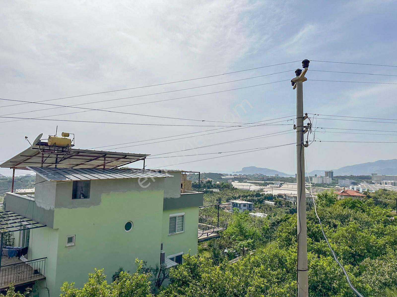 Alanya Yaylalı Mah Kiralık Full Manzaralı Müstakil 2+1 Ev Ve Hobi Bahçesi - Görsel 26