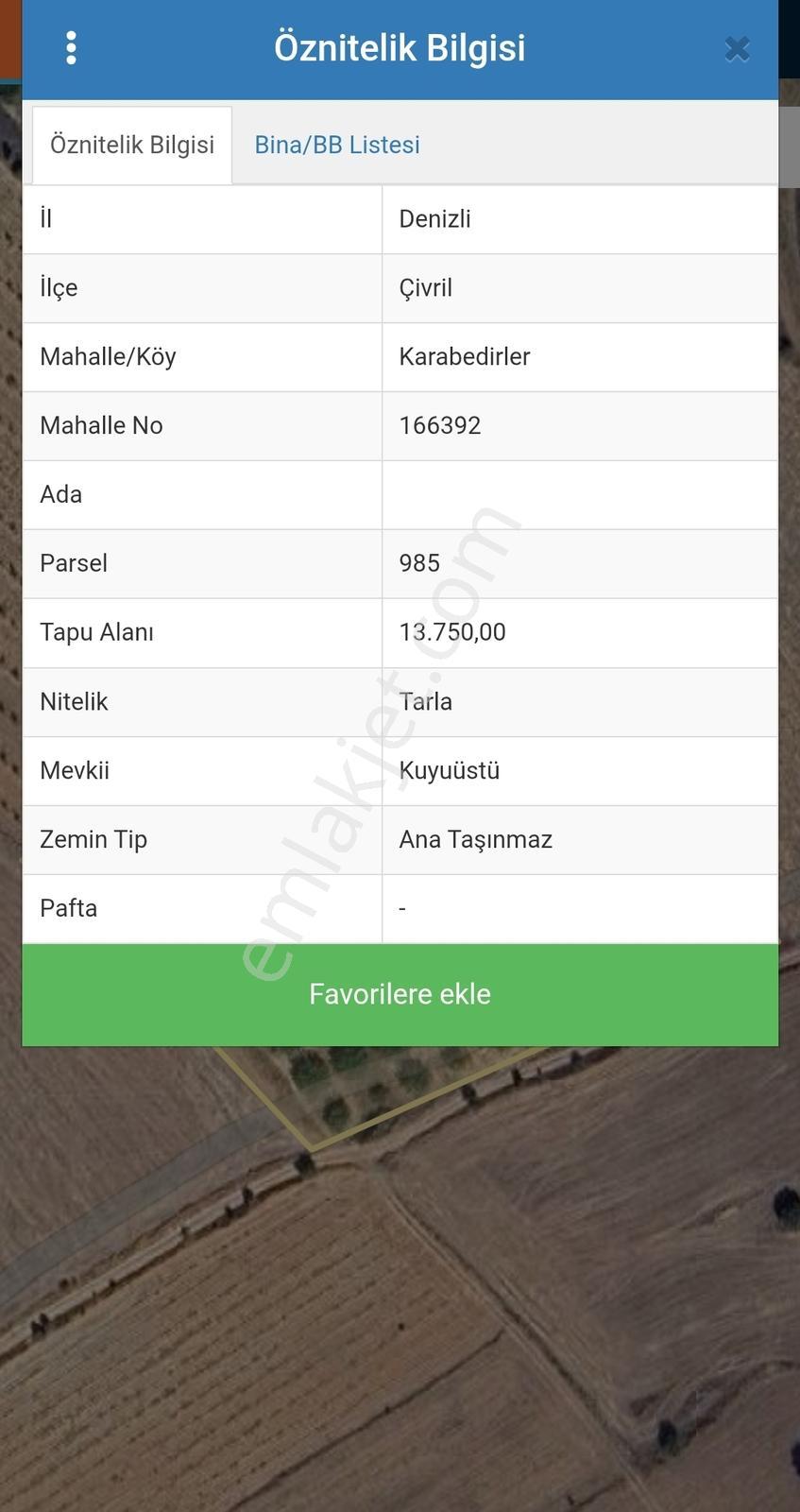 Denizli Çivril Karabedirler'de Satılık Verimli Meyve Bahçesi - Görsel 9