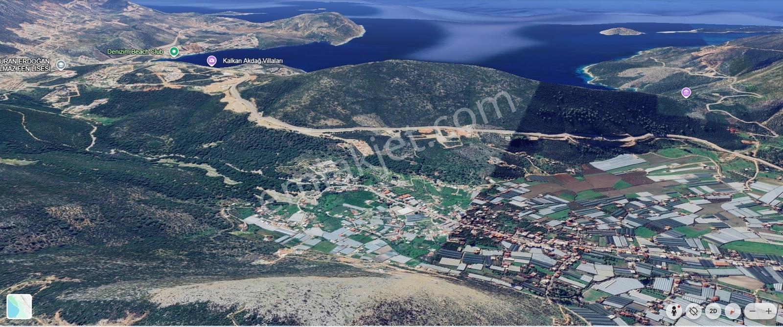 Antalya Kaş Yeşilköy De Villalık Hisse Deniz Manzaralı Fırsat ! - Görsel 4