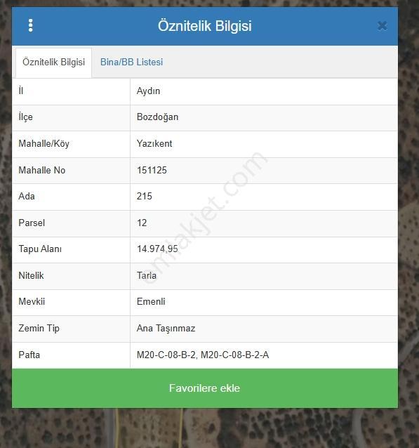 Şok Şok Şok Acil Satılık Bozdoğan Yazıkentde Zeytinlik - Görsel 3