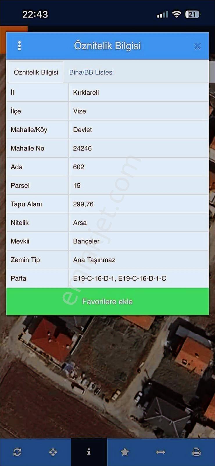 Vize-devlet Mah Merkezde Krediye Uygun 300 M2 İmarlı Arsa - Görsel 3