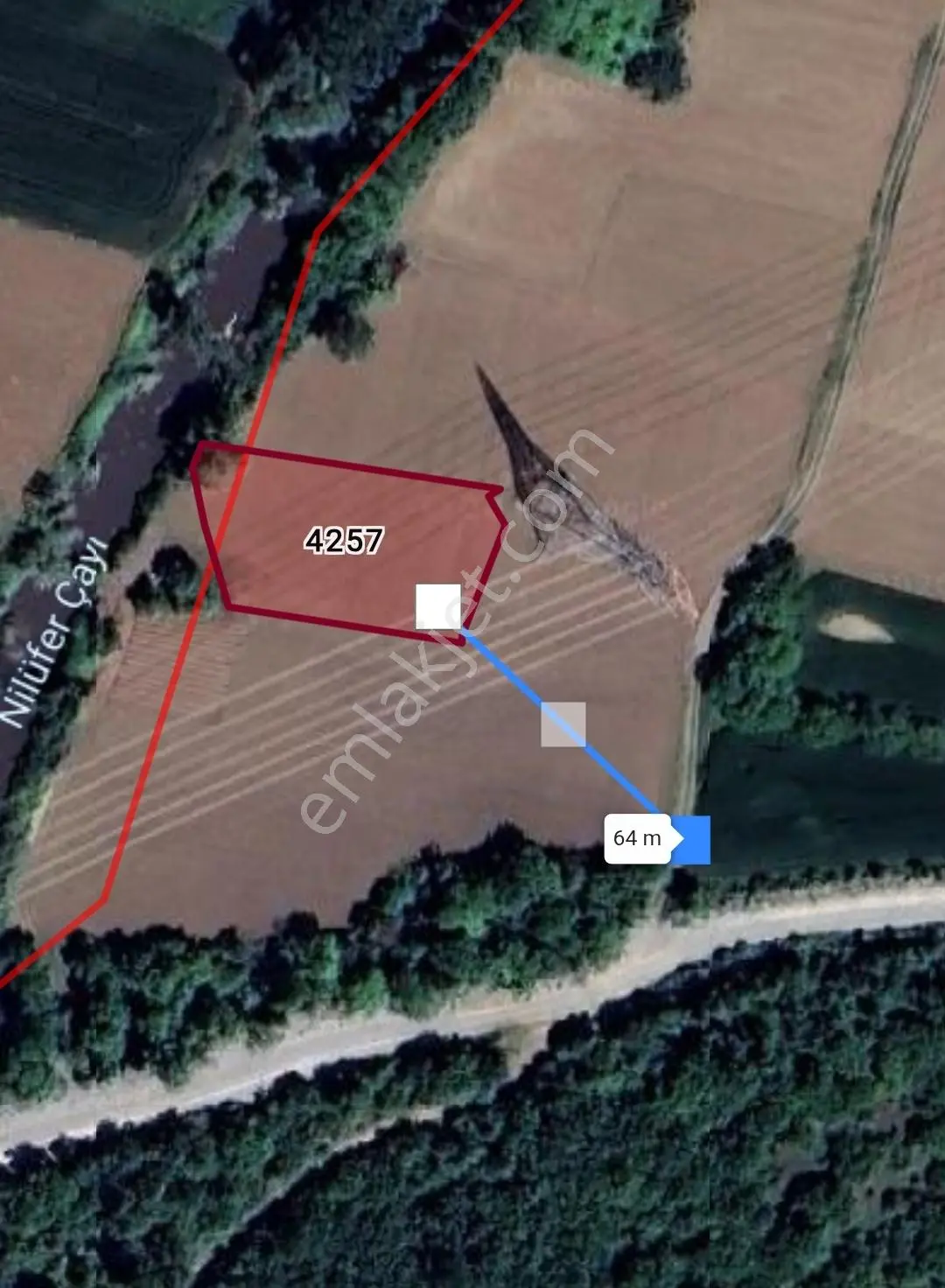 Acil! Karacabey Hürriyette 1.558 M² Satılık Tarla - Görsel 4