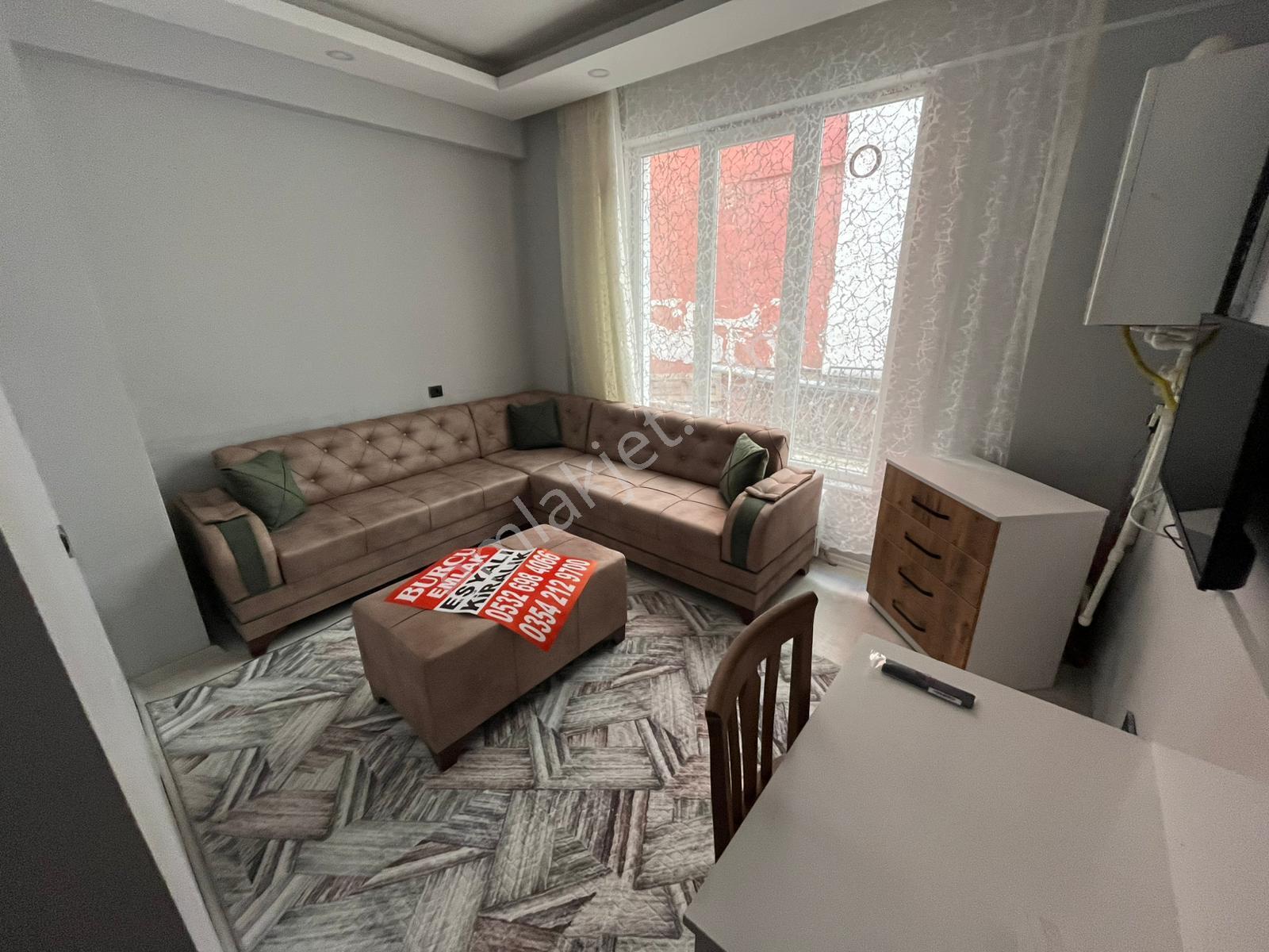 Merkezde 1+1 Eşyalı -- Kiracılı Satılık Daire -- Burcu Emlaktan - Görsel 6
