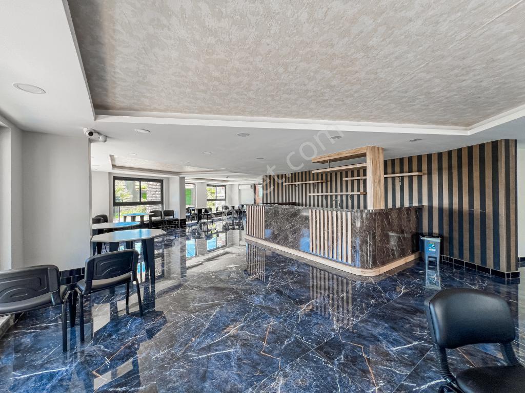 Alanya Mahmutlar Otel Konseptinde Full Alt Yapıya Sahip Sitede Satılık Daire - Görsel 5
