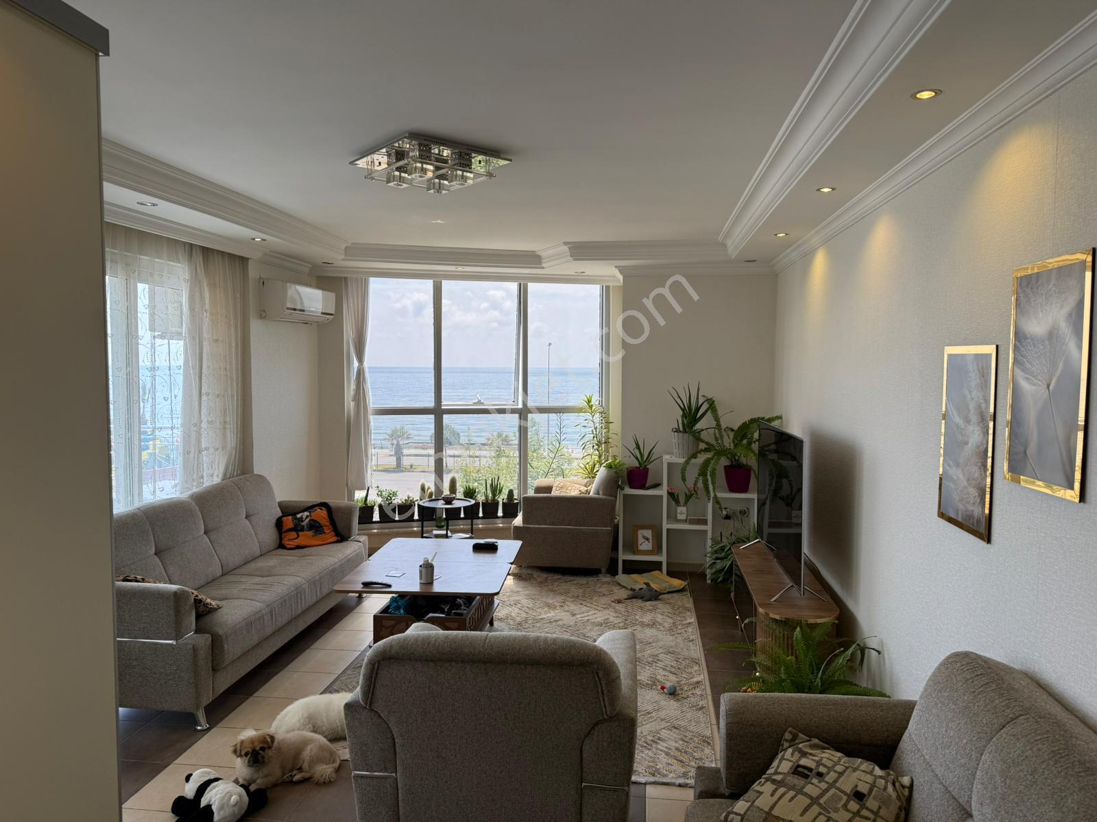 Mahmutlar Mahallesinde Full Deniz Manzaralı 2+1 Eşyalı Kiralık Daire Alanya Antalya - Görsel 3