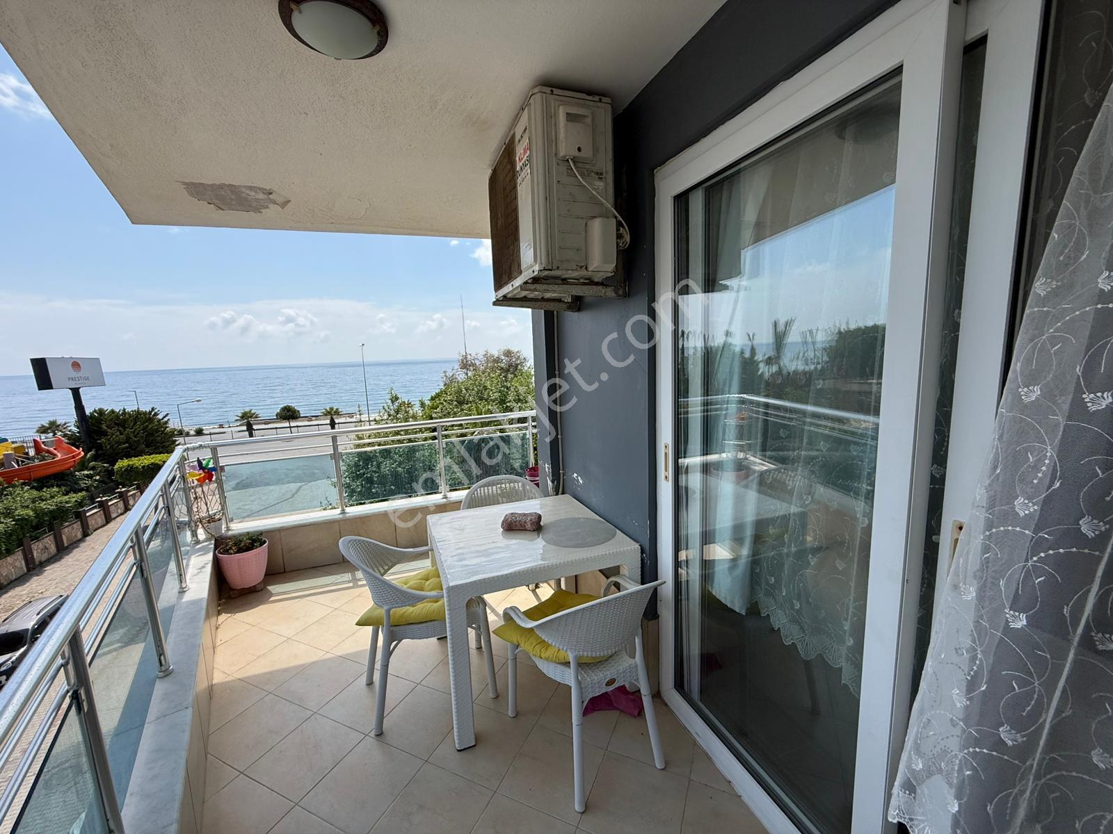 Mahmutlar Mahallesinde Full Deniz Manzaralı 2+1 Eşyalı Kiralık Daire Alanya Antalya - Görsel 11