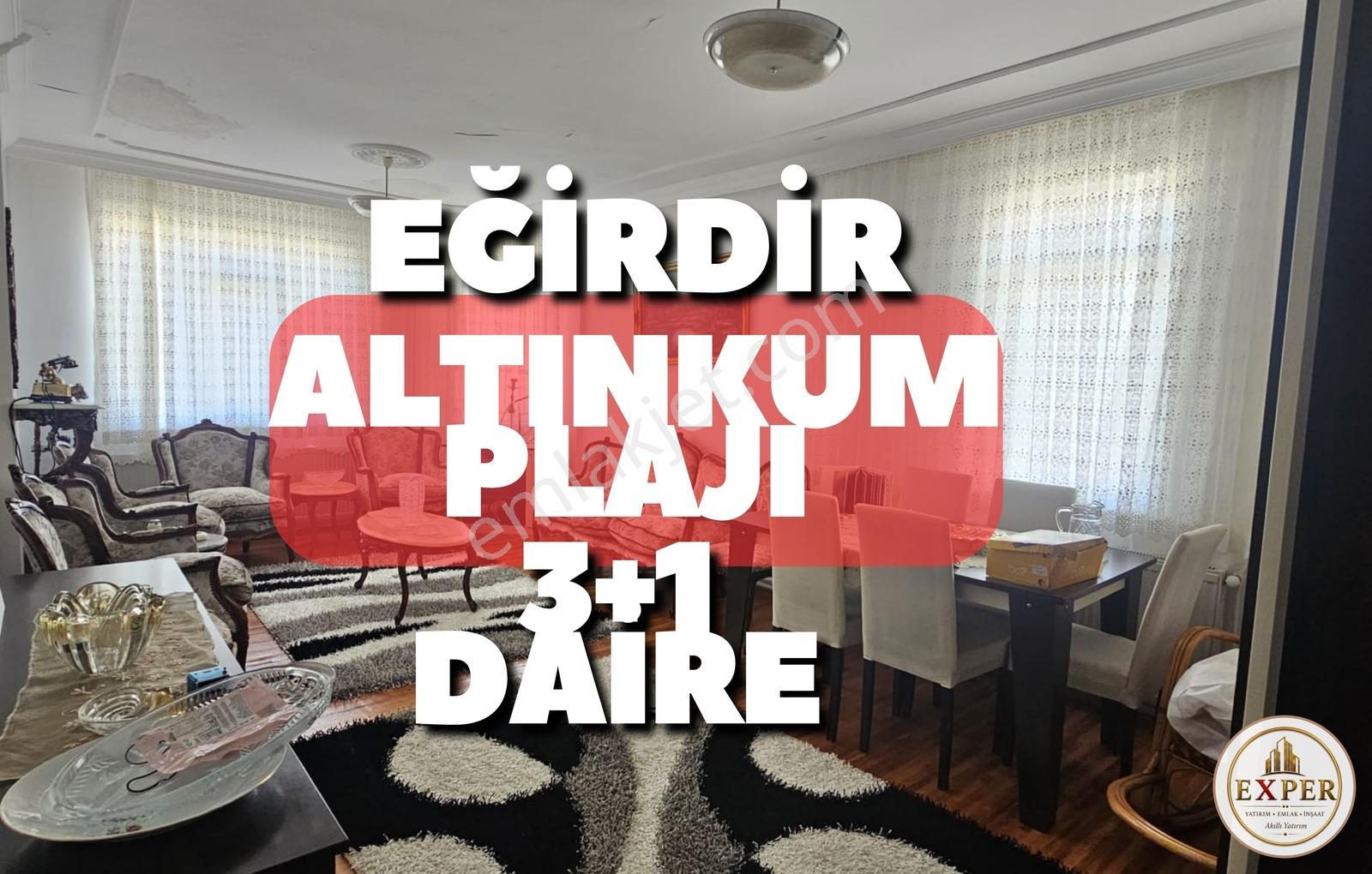 Eğirdir Altınkum Plajına Sıfır Satılık 3+1 Daire Çift Yola Cephe