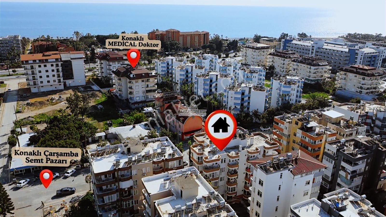 Alanya Konaklıda Satılık 2+1 Amerikan Mutfak Daire - Görsel 7