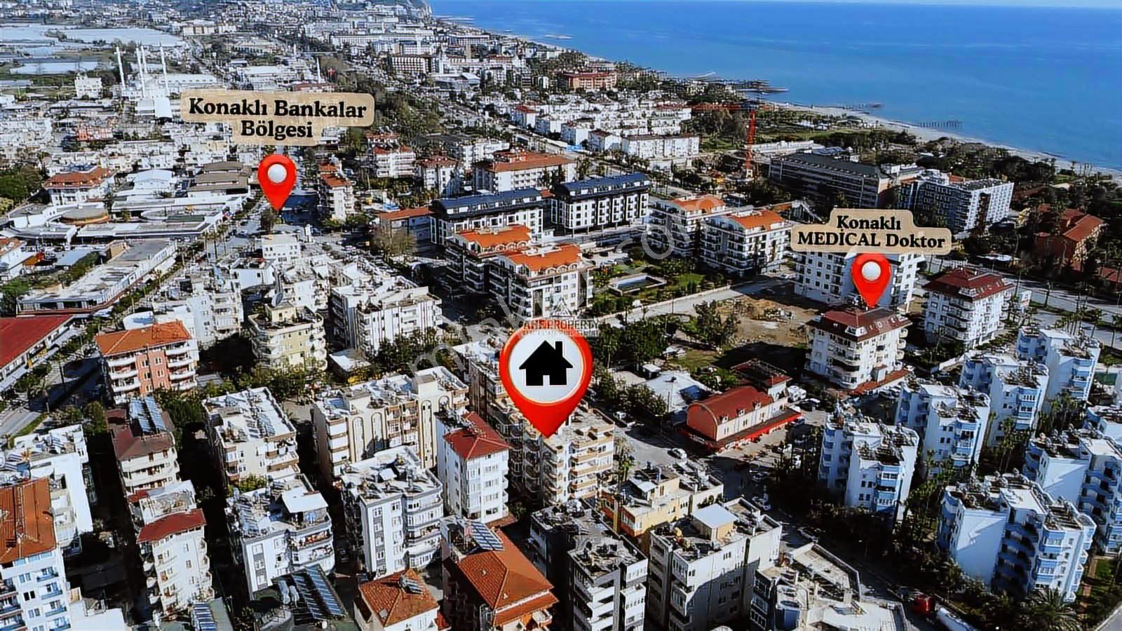 Alanya Konaklıda Satılık 2+1 Amerikan Mutfak Daire - Görsel 11