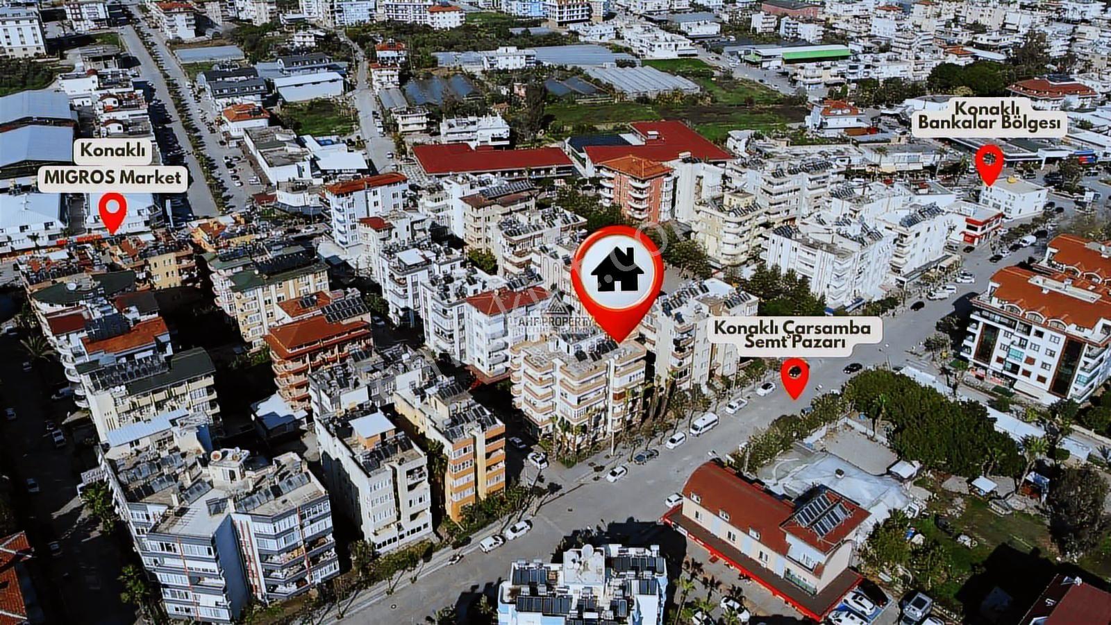 Alanya Konaklıda Satılık 2+1 Amerikan Mutfak Daire - Görsel 21