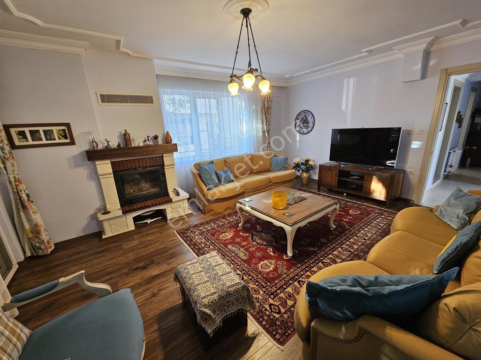 Onmax İskele'de 2+1 Şömineli, Bahçeli,denize 50 Metre Lüks Daire - Görsel 22