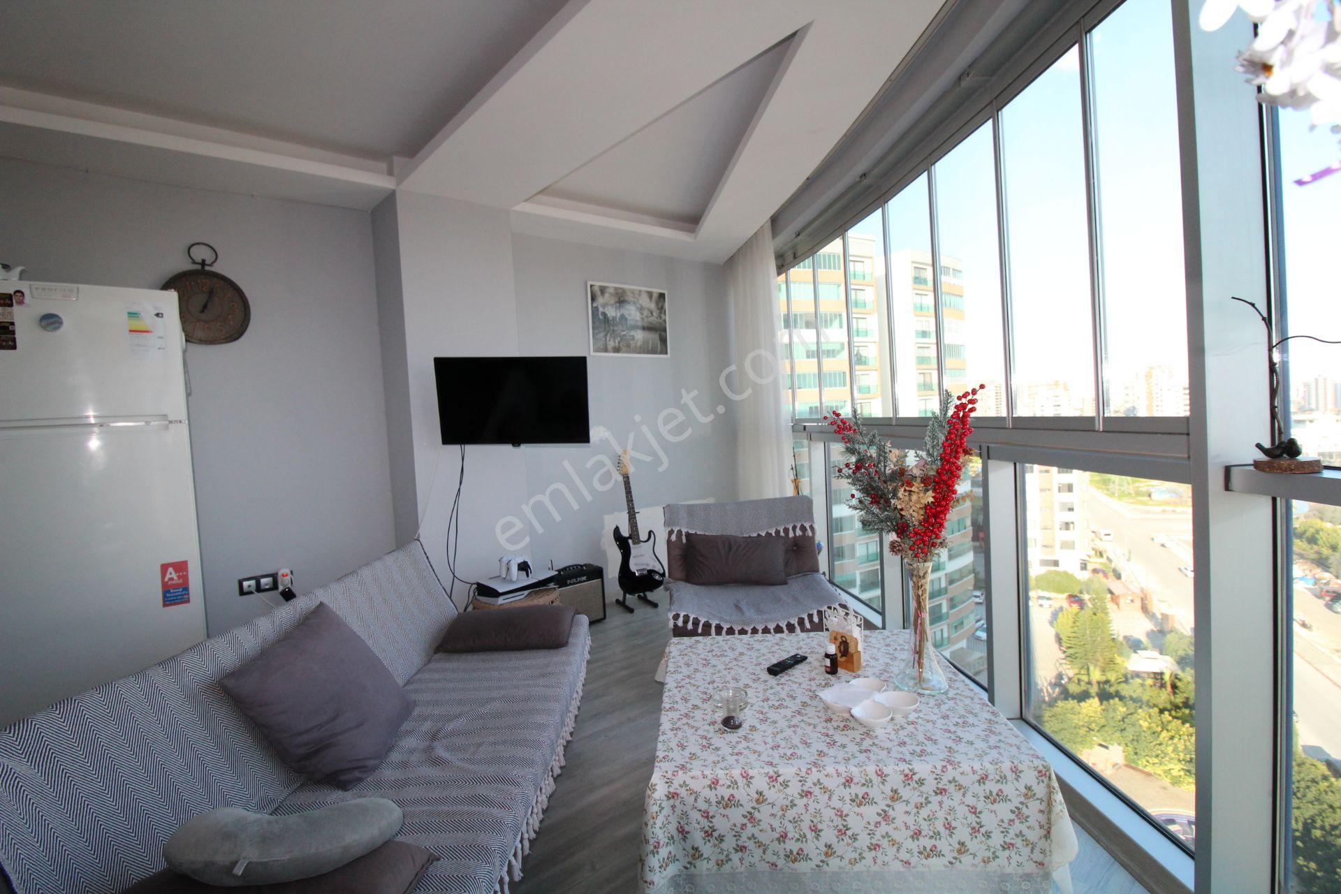 Aslan'dan 34.cadde De Geniş Peyzajlı Full Eşyalı Kiralık 1+1 - Görsel 9