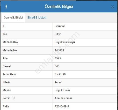 Silivri Büyükkılıçlı Köyü'nde Satılık Tarla... - Görsel 7