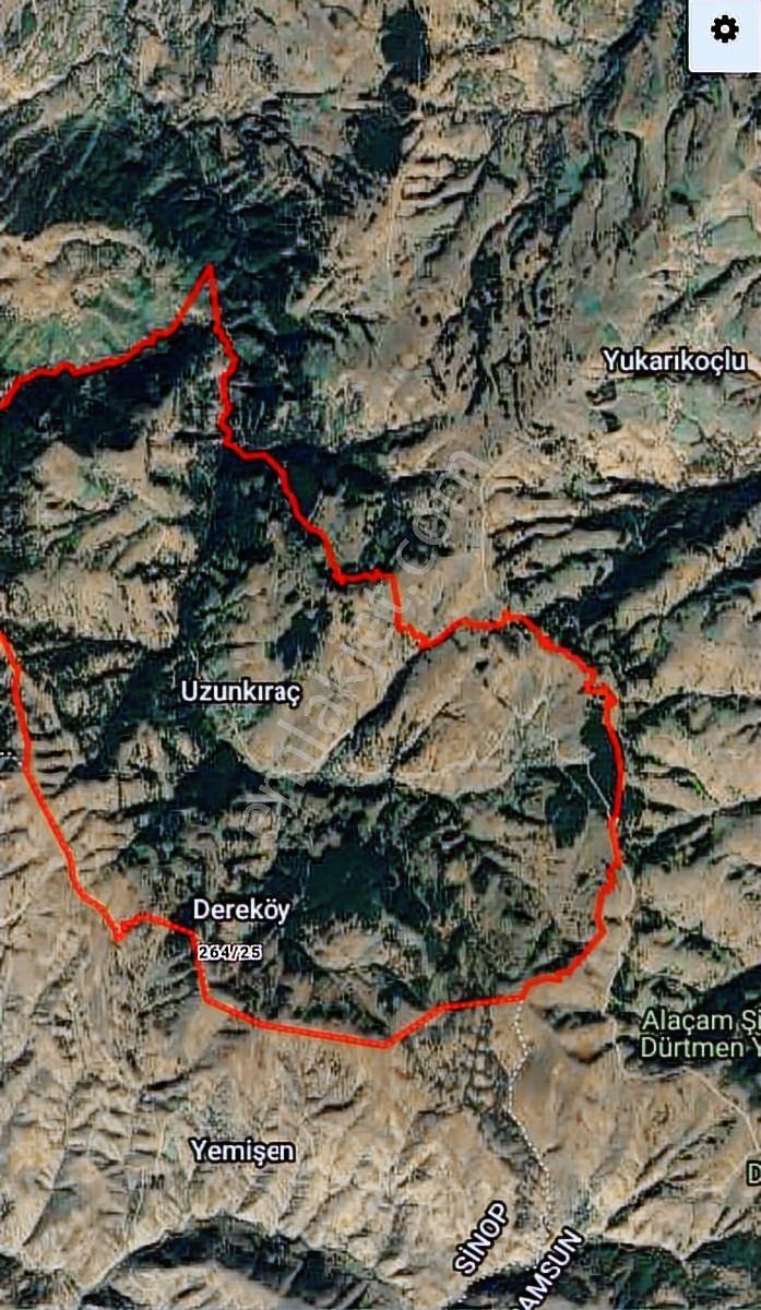 Ahşena'dan Samsun Alaçam'da Yatırıma Uygun 3614 M2 Satılık Arazi - Görsel 8