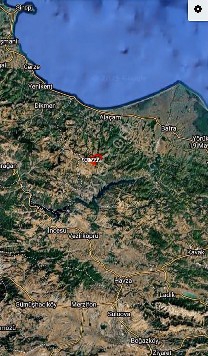 Ahşena'dan Samsun Alaçam'da Yatırıma Uygun 1878 M2 Satılık Arazi - Görsel 6