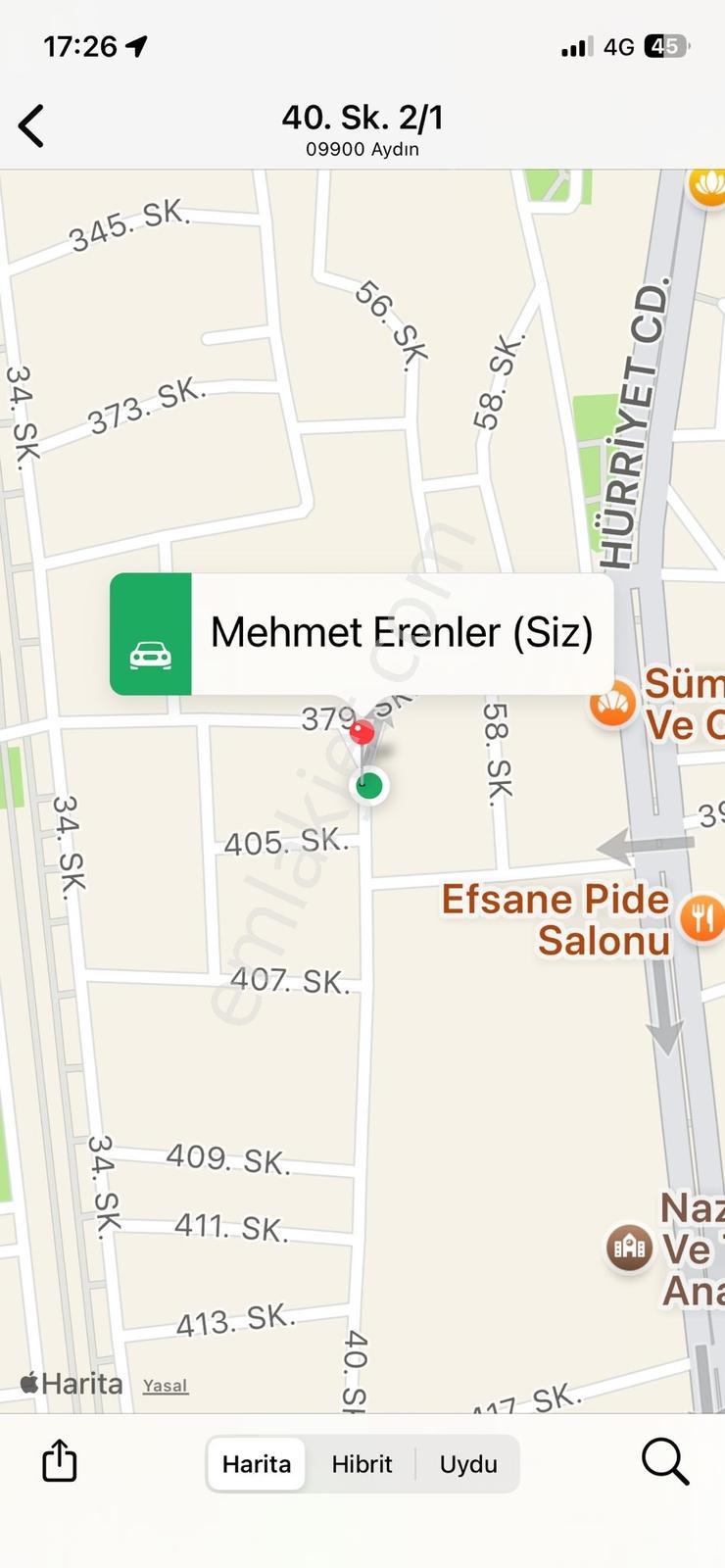 Nazilli Sümer Mah.1+1 Eşyalı Kiralık Daire - Görsel 2