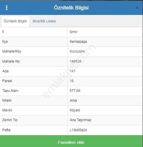 Kemalpaşa'nın Kalbinde 4 Villa İmarlı 1190 M2 Yatırımlık Arsa - Görsel 2