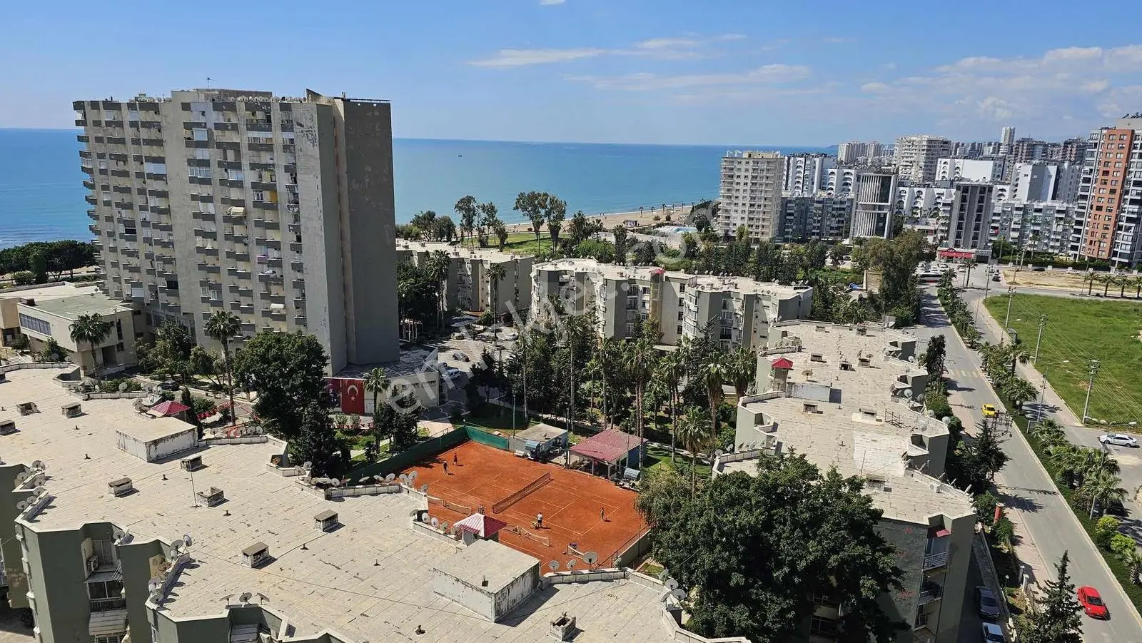 Mezitli Soli Sitesin De Satılık Deniz Manzaralı 2+1