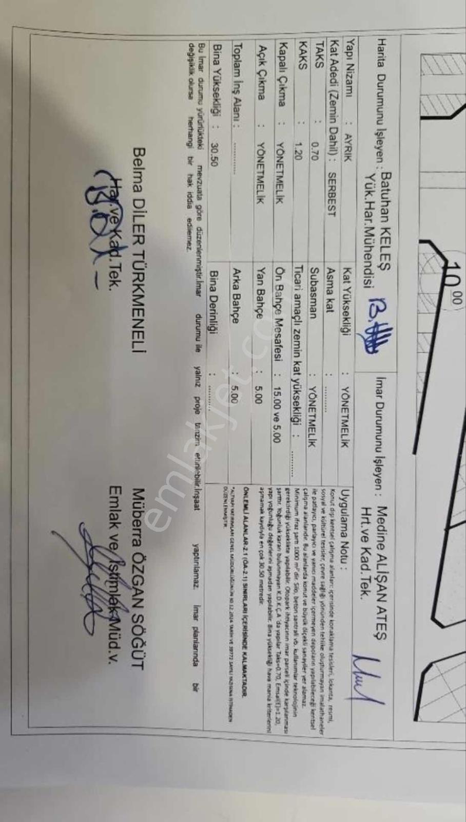 Ceyhan Yolu 2.parsel 3 Tarafı Yol Sanayi İmarlı Satılık Arsa - Görsel 10