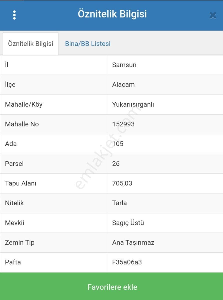 Ahşena'dan Samsun Alaçam'da Yatırıma Uygun 705 M2 Satılık Arazi - Görsel 4