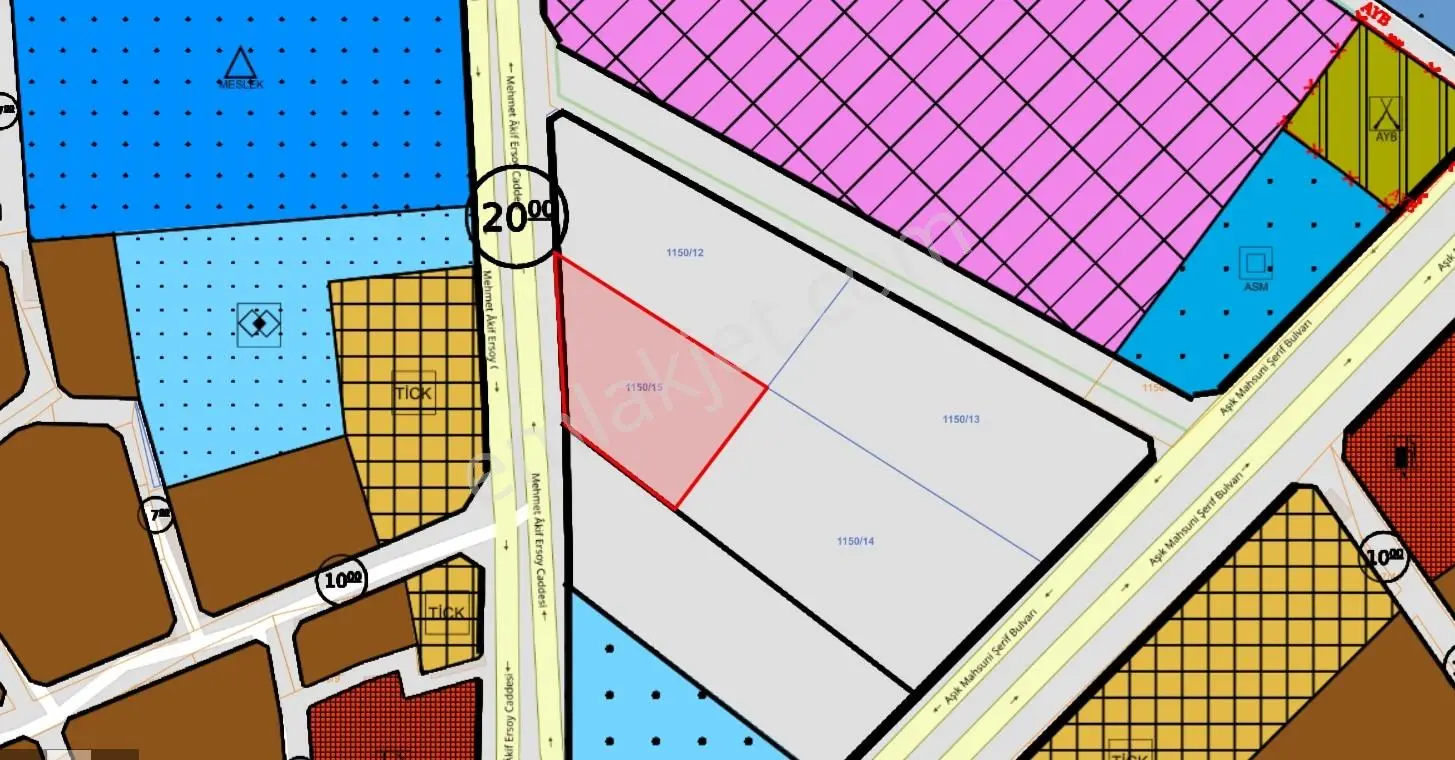 Kahramanmaraş Afşin Merkez'de 2000 M² Konut İmarlı Satılık Arsa - Görsel 4