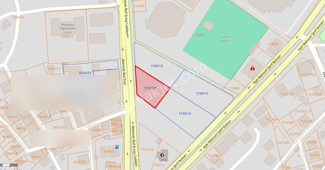 Kahramanmaraş Afşin Merkez'de 2000 M² Konut İmarlı Satılık Arsa - Görsel 3
