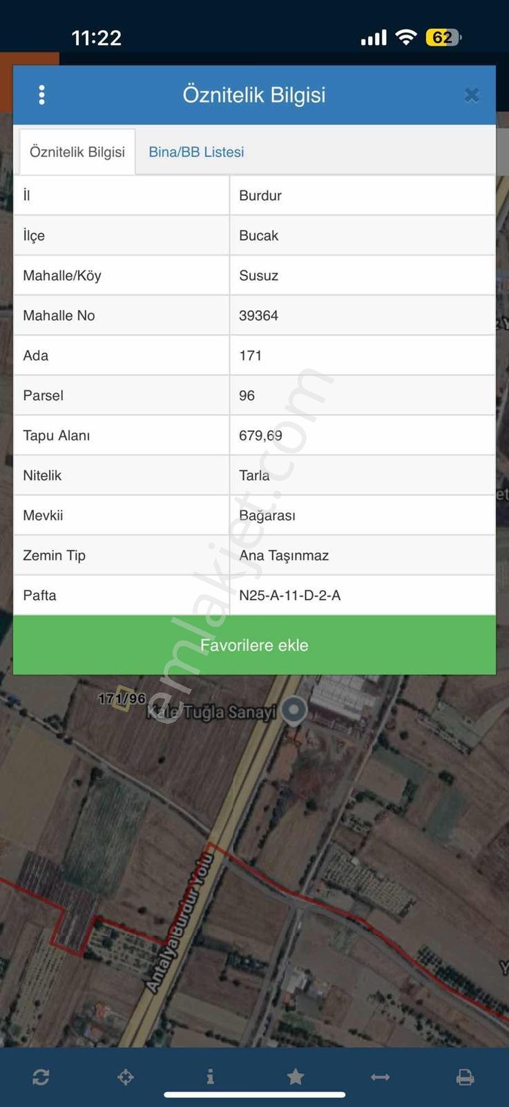 Bucak Susuz'da Antalya'ya 65km 680m2 Tek Tapu Harika Arazi - Görsel 4