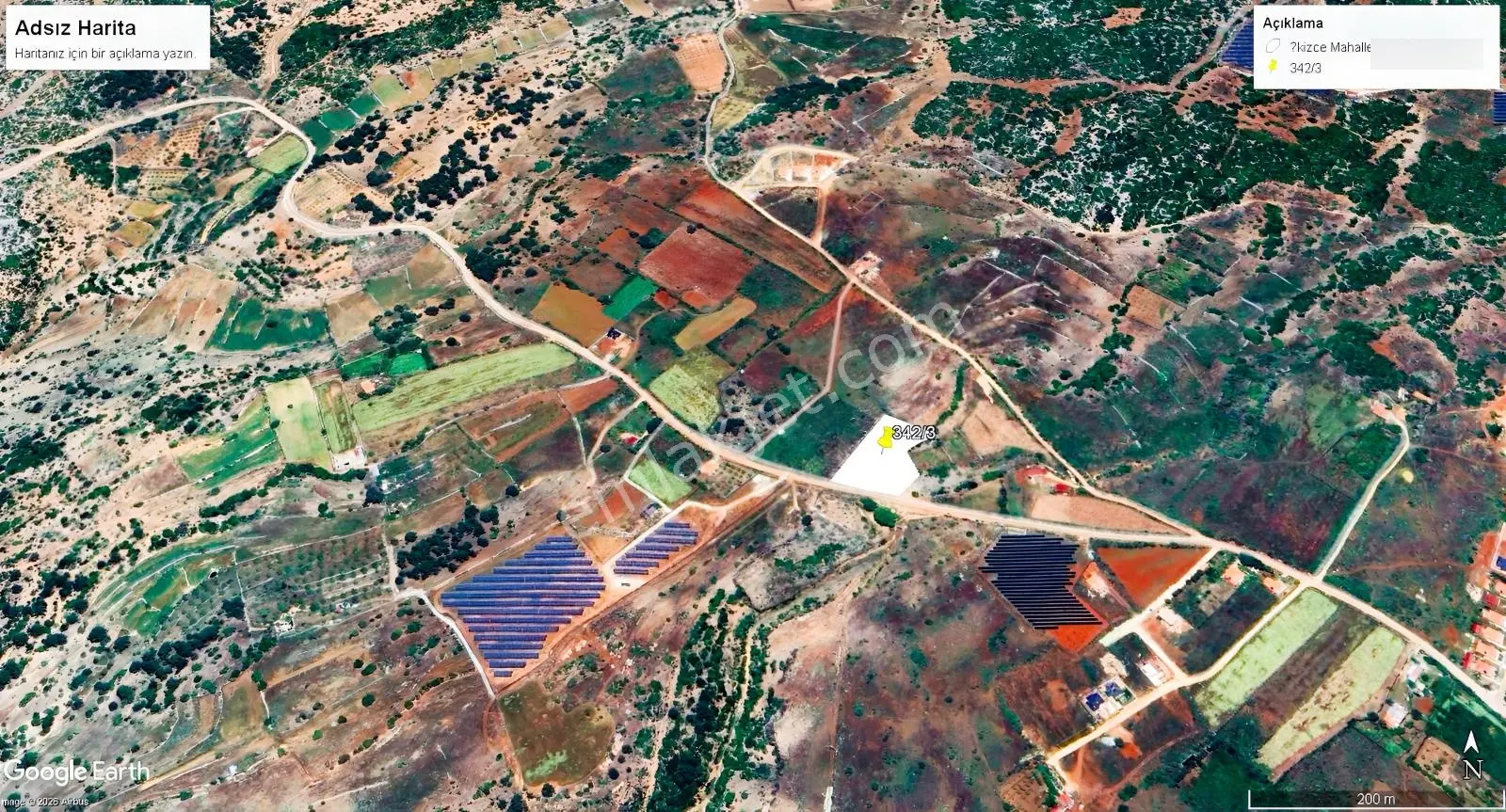 Muğla İkizce'de Yola Cepheli İmara Yakın Satılık Tarla - Görsel 5