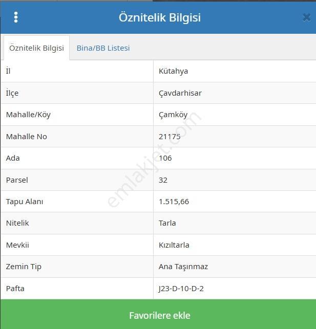Kütahya Çavdarhisar 'da 1.515 M2 Düz Köye Yakın Fırsat Arazi ! - Görsel 4