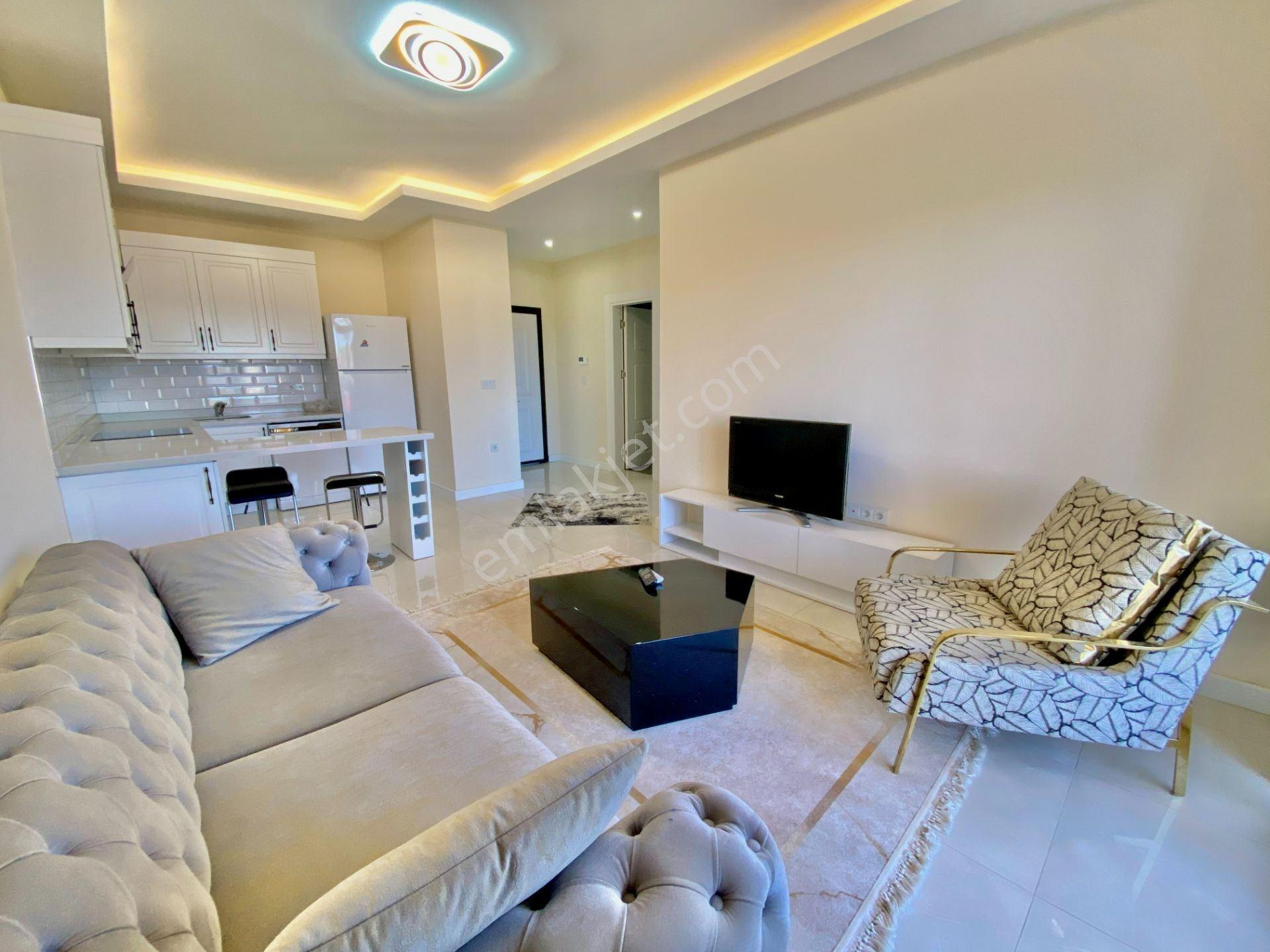 Alanya Oba’da Dağ Manzaralı Full Lüks Eşyalı 1+1 Satılık Daire - Görsel 6