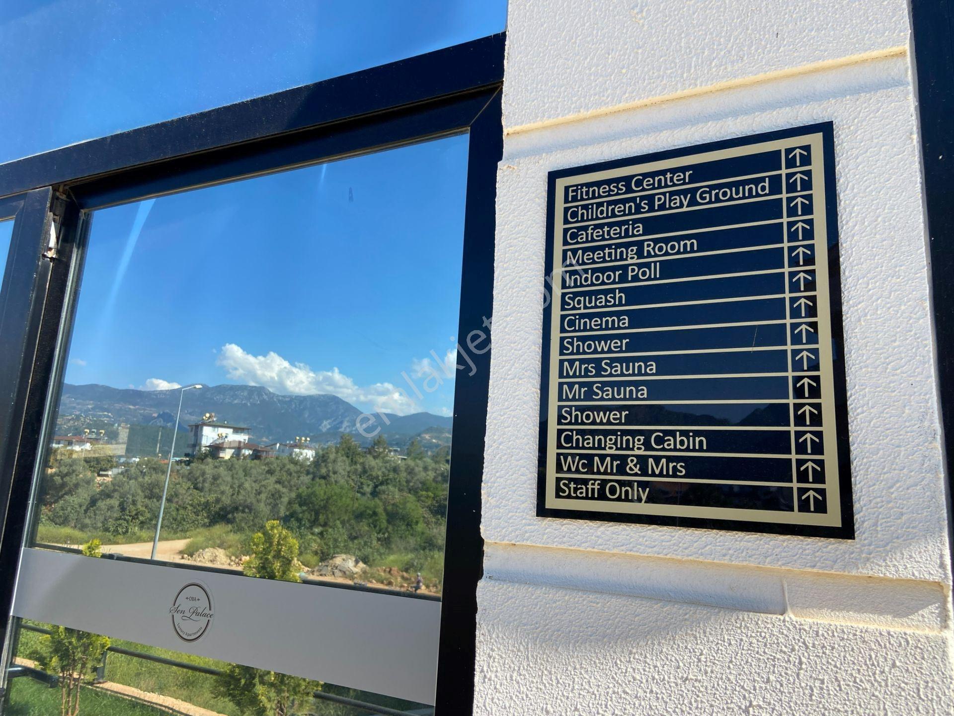 Alanya Oba’da Dağ Manzaralı Full Lüks Eşyalı 1+1 Satılık Daire - Görsel 16