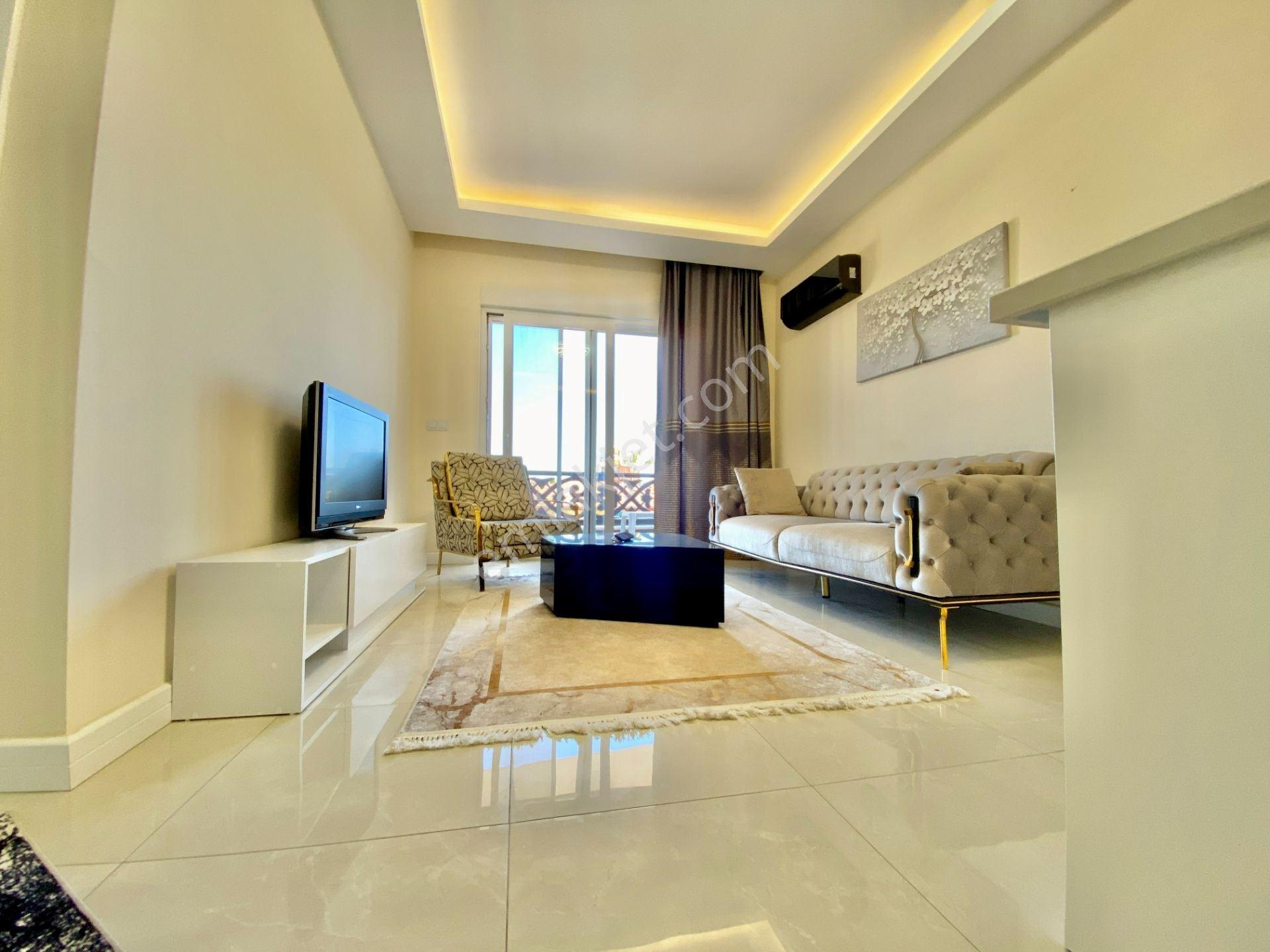 Alanya Oba’da Dağ Manzaralı Full Lüks Eşyalı 1+1 Satılık Daire - Görsel 5